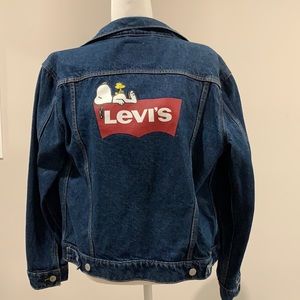 Levis Snoopy denim jacket
